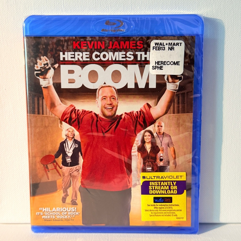 NEW Here Comes the Boom Blu-ray Kevin James MMA Comedy Movie New Sealed 2012